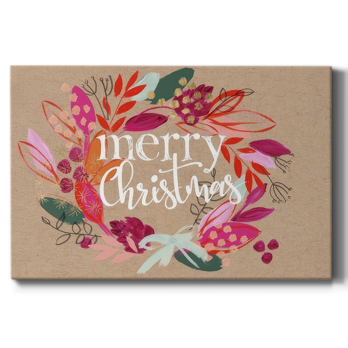 Crafty Christmas Collection A- Gallery Wrapped Canvas