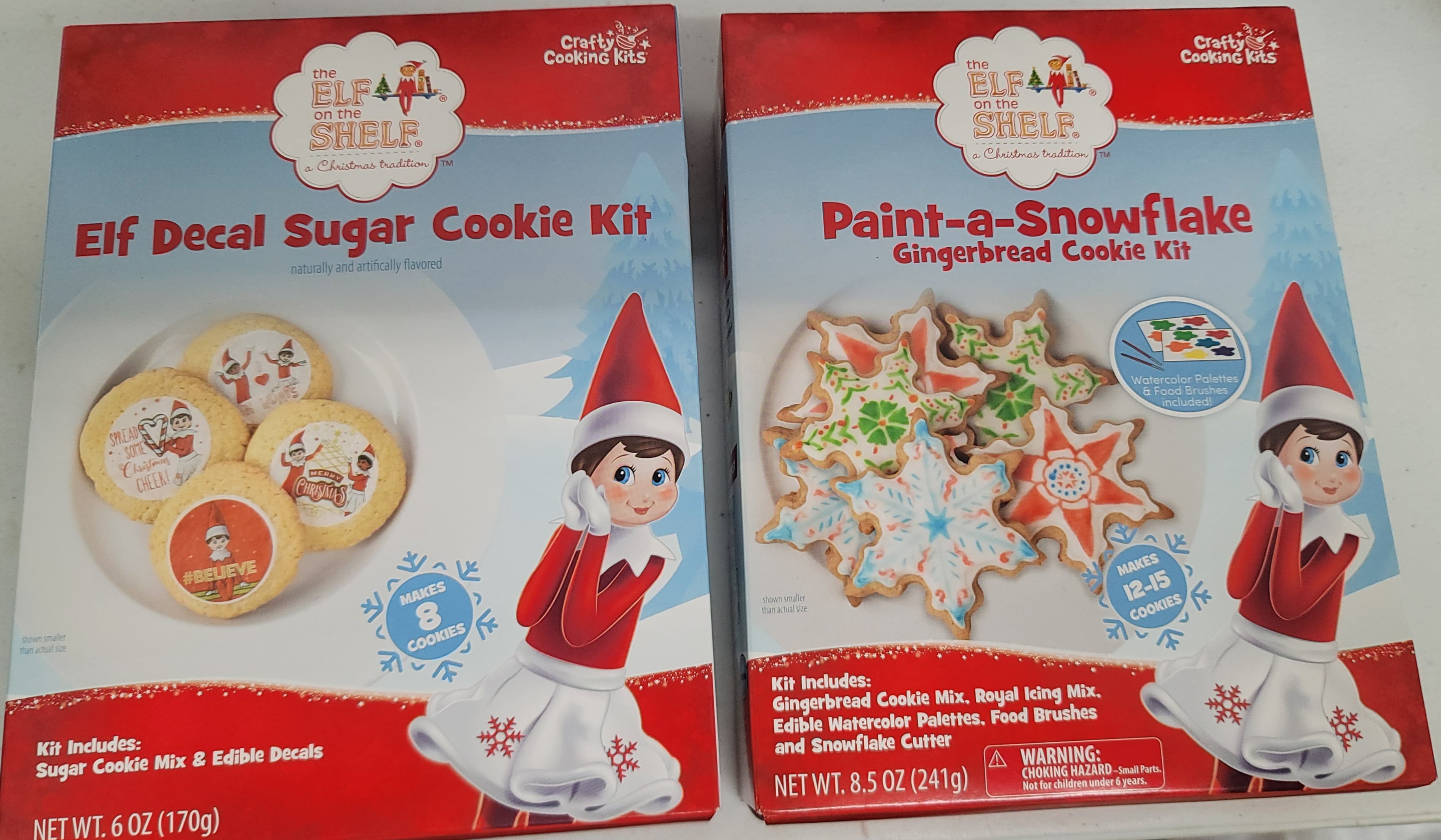 Crafty Cooking Kits, Elf On The Shelf Decal Cookie Holiday Kit