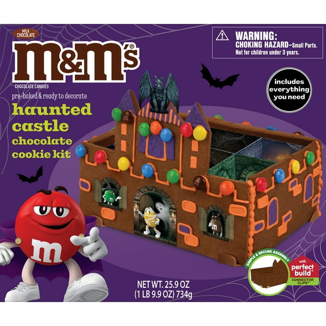 Crafty Cooking Kits Whole M&M's Haunted Castle Cookie Kit, 25.9 oz, 1 Standard Kit
