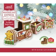Crafty Cooking Kits Wonderland Express Ready-to-Decorate Gingerbread Train, 29.16 oz.
