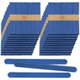thumbnail image 1 of CraftySticks- 1000 Pack 4.5 Inch Blue Painted Popsicle Sticks, Wood Craft Sticks for Crafts, Learning and STEM Basics, 1 of 4