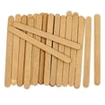 thumbnail image 1 of CraftySticks- 1000 Pack 4.5 Inch Gold Metallic Painted Popsicle Sticks, Wood Craft Sticks for Crafts, Learning and STEM Basics, 1 of 4