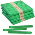 thumbnail image 1 of CraftySticks- 200 Pack 4.5 Inch Green Popsicle Sticks for Crafts, Colored Wooden Craft Sticks for Kids Crafts, STEM Basics and DIY, 1 of 5