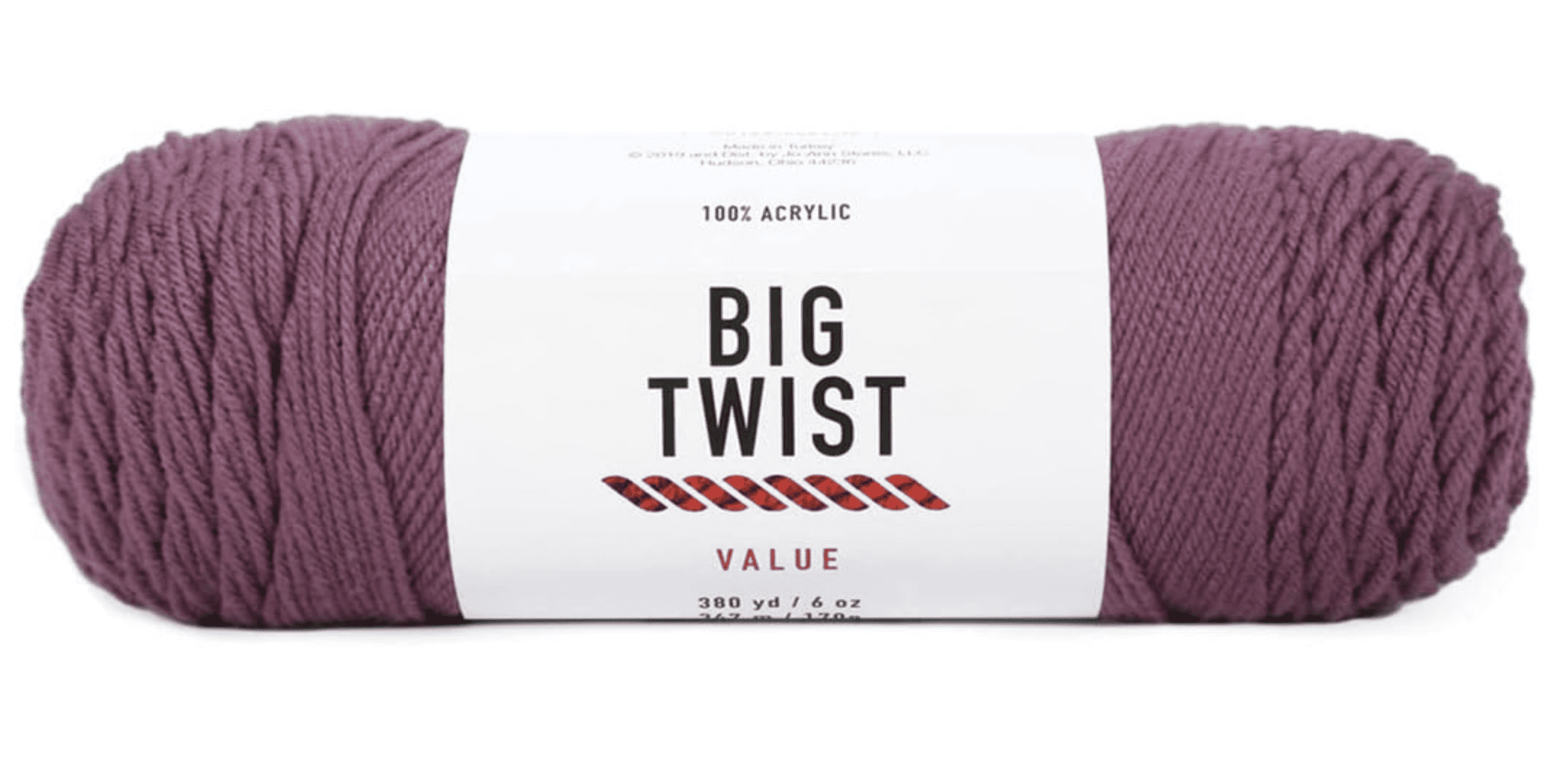 Craftz Eggplant Worsted Yarn (6 oz, 380 yards) - Walmart Business