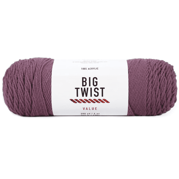 Craftz Eggplant Worsted Yarn (6 oz, 380 yards)