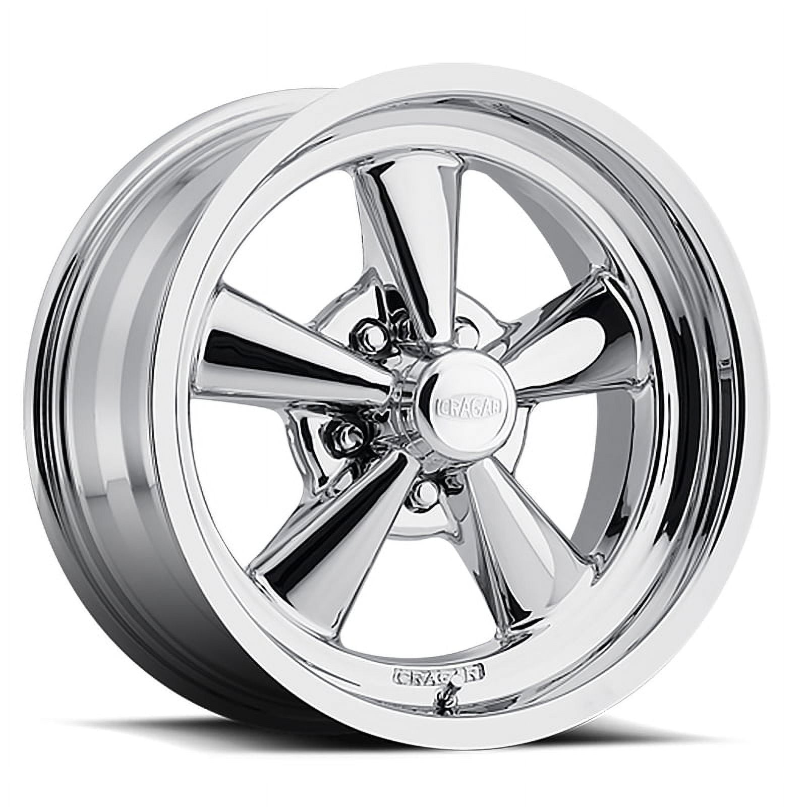 Cragar 610C G/T Chrome Wheel Rim, 18" x 7" 5 x 127mm +6mm