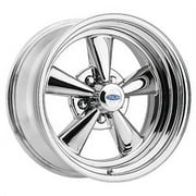 Cragar 61C S/S 15 Wheel Rim 5 Lug Silver for Compatible Car