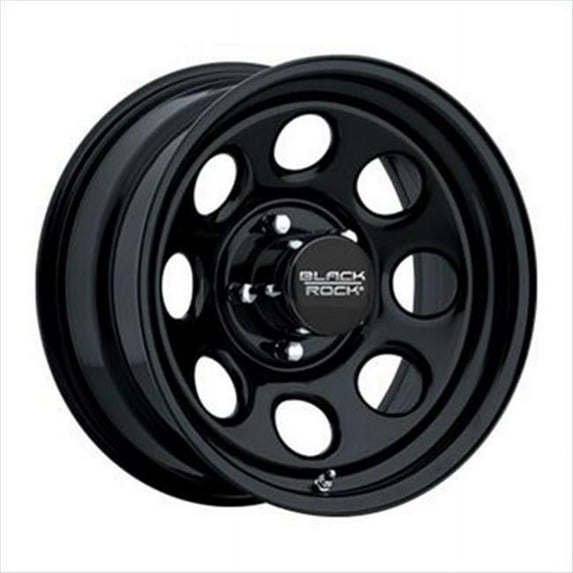 Cragar 997785045 997 Type 8 Matte Black Wheels 17 x 8 In.