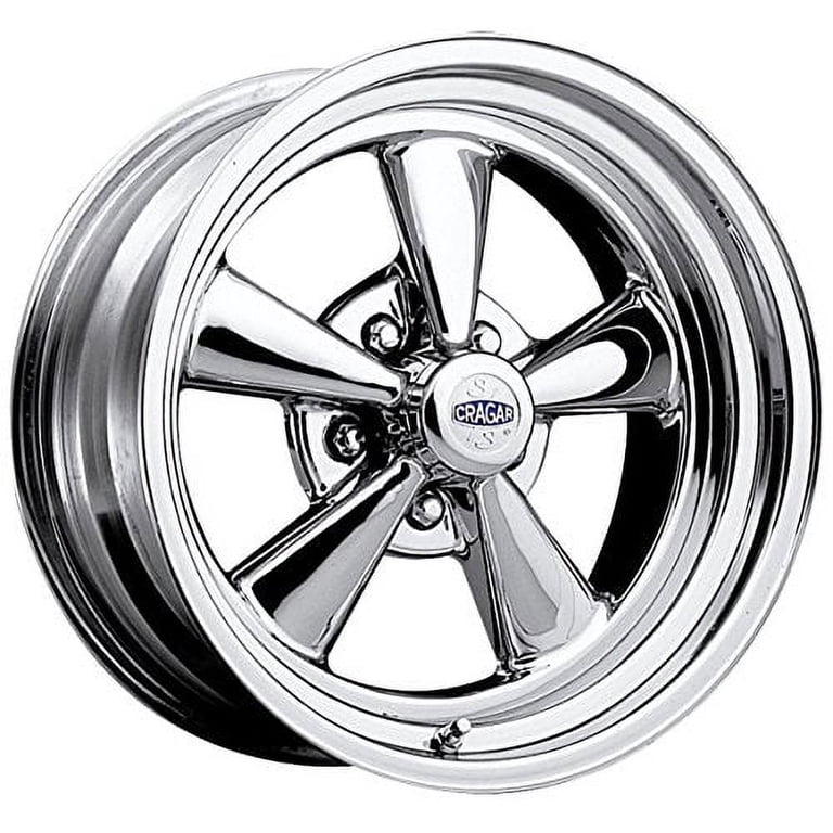 CRAGAR 5スポークホイール 185/60R14 Cragar 61 S/S 15x8 Super Sport Automotive Rim With 5-Spoke Design
