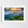 thumbnail image 1 of Craggy Pinnacle - North Carolina Photography White Framed Wall Art Print 20 x 30 inches, 1 of 3