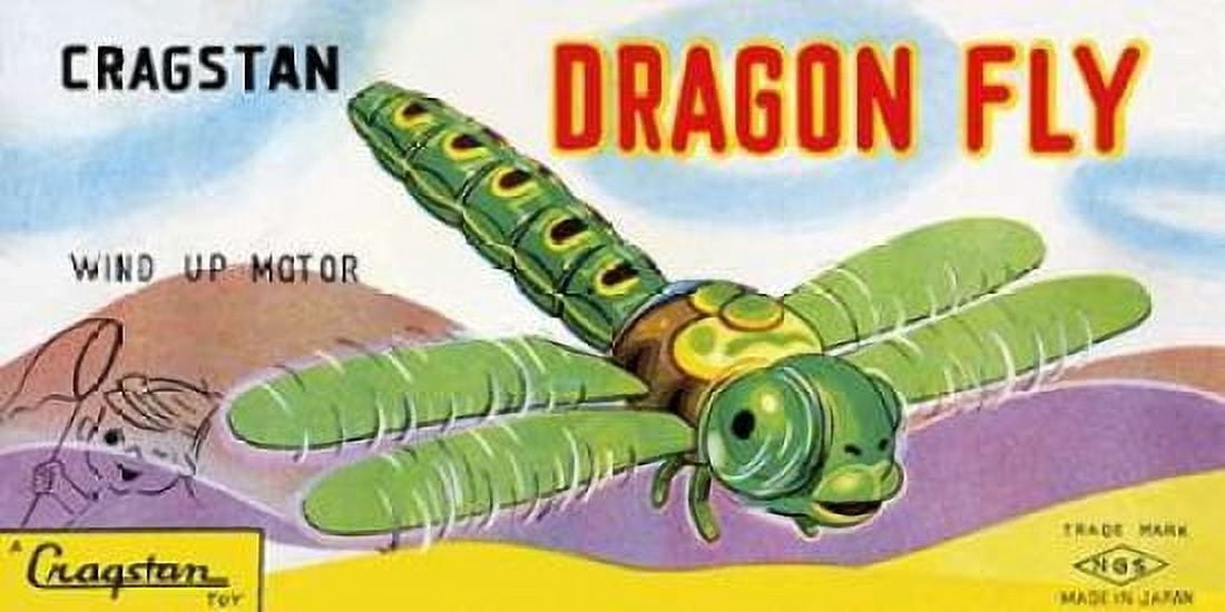 Cragstan Dragon Fly Canvas Art - Retrobot (24 x 48)