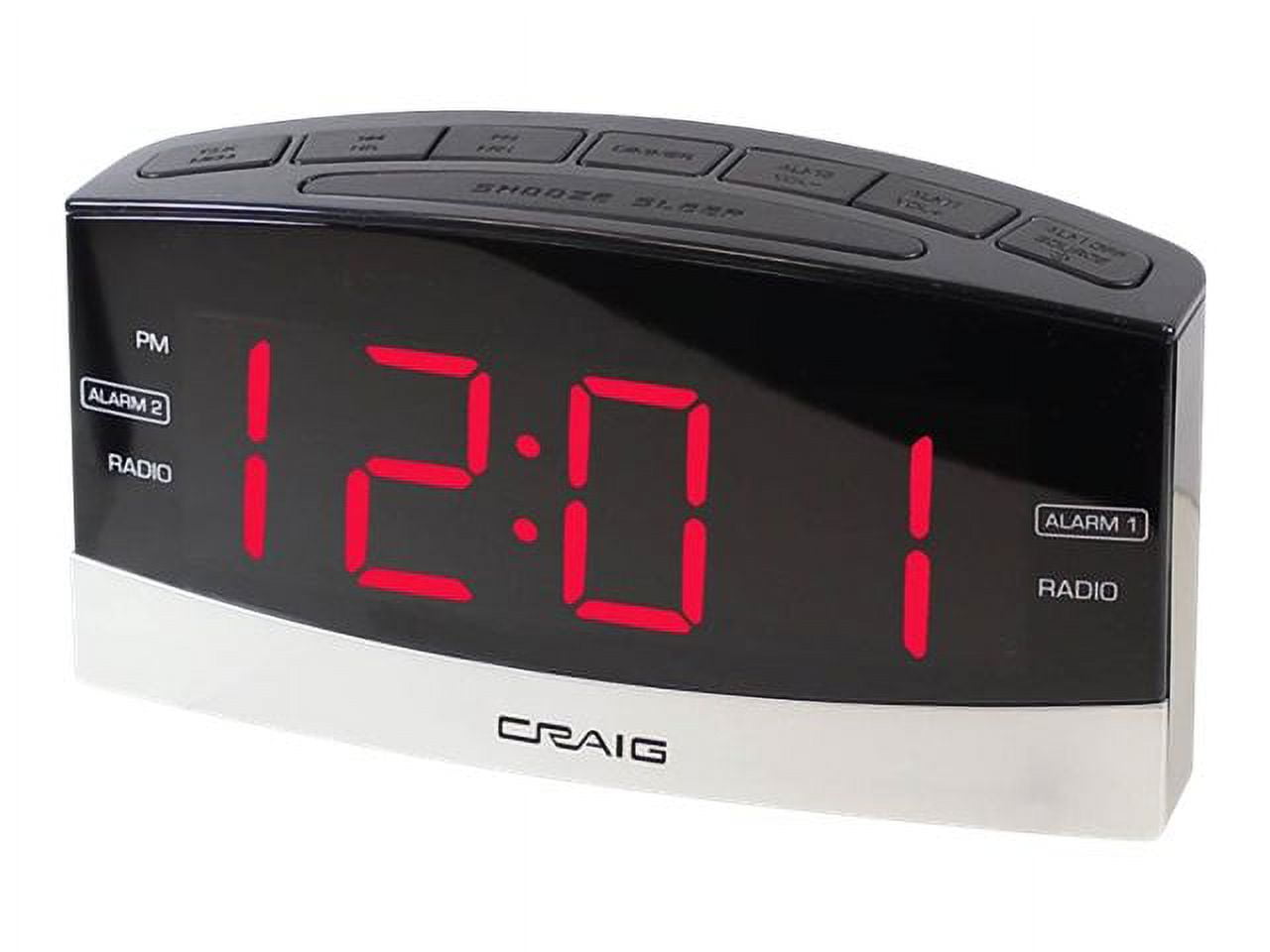 Craig Alarm Clock Cr45372 Instructions www.walmart.com