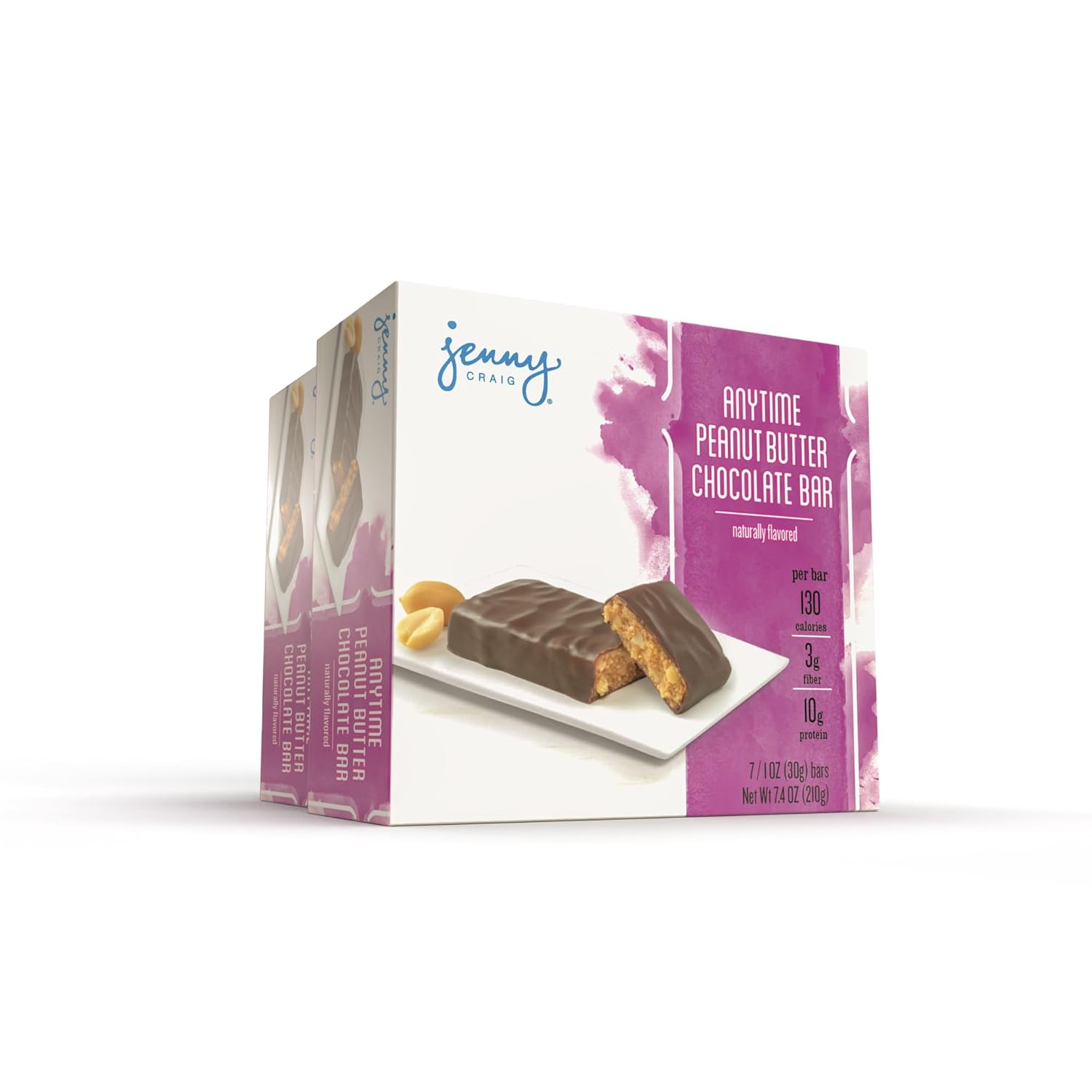 Craig Anytime Bars, 14Count, Peanut Butter Chocolate Flavor