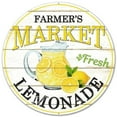thumbnail image 1 of Craig Bachman 8-Inch Metal Farmer's Market Sign: Lemonade, 1 of 3