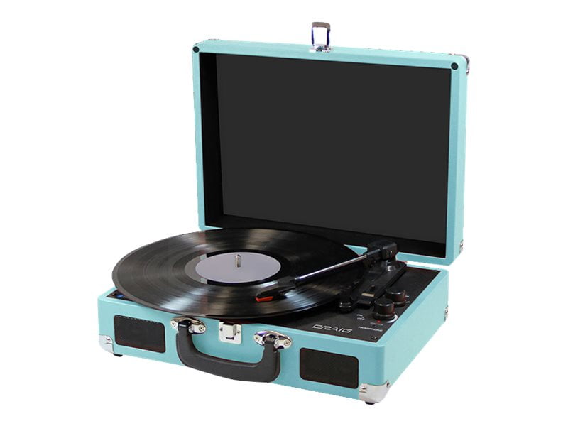 Craig CD698 Turntable 3.6 Watt (total) teal