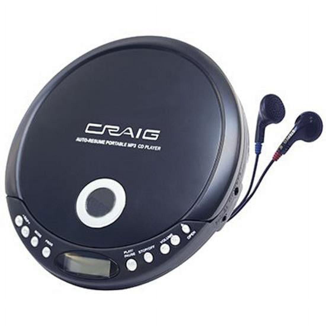Craig CDM 2891 40/100 Second Antiskip Personal Mp3/cd Player with