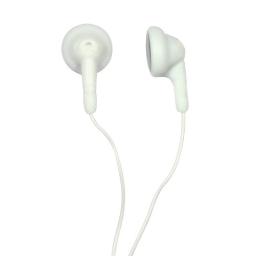 Craig CHP4820 Gummy Earbuds | Black, Blue, White, Pink or Teal Assorted Colors | Earbuds Gummy | Extra Value Comfort Stereo Earbuds | Durable Rubberized Cable |