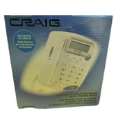 Craig CT603 Desktop Caller ID Speakerphone w Large Keypad No Insructions