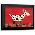thumbnail image 1 of Craig, Casey 24x20 Black Modern Framed Museum Art Print Titled - Vincent Van Goat, 1 of 5