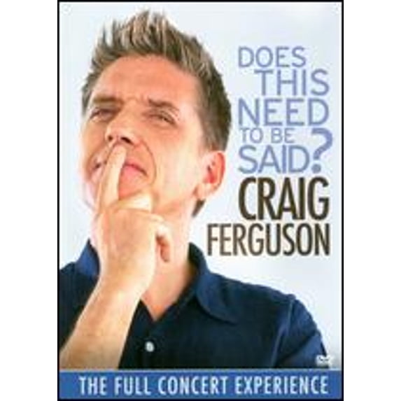 Pre-Owned Craig Ferguson: Does This Need to Be Said? (DVD 0097368323940)