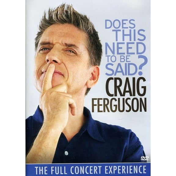 Craig Ferguson: Does This Need to Be Said?
