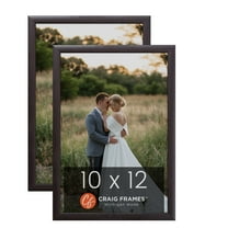 Craig Frames 10 x 12 inch Picture Frame Brazilian Walnut Brown, Set of Two