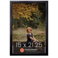 thumbnail image 1 of Craig Frames 15x21.25 Picture Frame - Black Style 1"WB3 1 Inch MDF Moulding - Wall Display Frame for Art, Posters, or Photos, 1 of 5