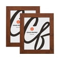 thumbnail image 1 of Craig Frames 18x20 inch Picture Frame Modern Dark Walnut Bauhaus Series, Set of Two, 1 of 5