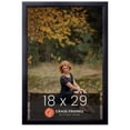 thumbnail image 1 of Craig Frames 18x29 Picture Frame - Black Style 1"WB3 1 Inch MDF Moulding - Wall Display Frame for Art, Posters, or Photos, 1 of 5
