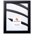 thumbnail image 1 of Craig Frames 19x25 Picture Frame - Black Style 1"WB3 1 Inch MDF Moulding - Wall Display Frame for Art, Posters, or Photos, 1 of 5