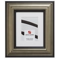 thumbnail image 1 of Craig Frames 21307202 12x18 inch Aged Silver and Black Picture Frame Matted for a 10x13 Photo, 1 of 5