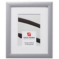 thumbnail image 1 of Craig Frames 23247018 14x20 inch Brushed Silver Picture Frame Matted for a 11x17 Photo, 1 of 5