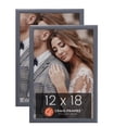 thumbnail image 1 of Craig Frames 23247635 12 x 18 Inch Picture Frame, Grey, Set of 2, 1 of 7