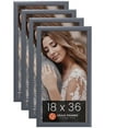 thumbnail image 1 of Craig Frames 23247635 18 x 36 Inch Picture Frame, Grey, Set of 4, 1 of 7