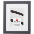 thumbnail image 1 of Craig Frames 23247635 5x7 inch Grey Picture Frame Matted for a 4x6 Photo, 1 of 5
