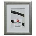 thumbnail image 1 of Craig Frames 23247944 16x24 inch Scratched Silver Picture Frame Matted for a 12x18 Photo, 1 of 4