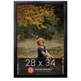 thumbnail image 1 of Craig Frames 28x34 Picture Frame - Black Style 1"WB3 1 Inch MDF Moulding - Wall Display Frame for Art, Posters, or Photos, 1 of 5