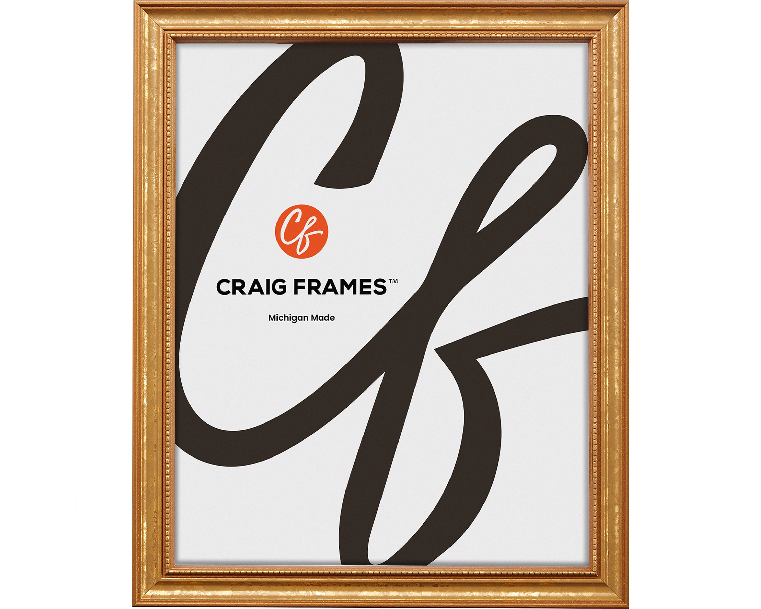 Victoria Ornate Gold 14x18 Solid Wood Picture Frame