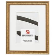 Craig Frames 314GD 20x24 inch Ornate Gold Picture Frame Matted for a 16x20 Photo