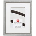 thumbnail image 1 of Craig Frames 314SI 20x27 inch Ornate Silver Picture Frame Matted for a 16x24 Photo, 1 of 6
