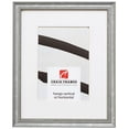 thumbnail image 1 of Craig Frames 314SI 8x12 inch Ornate Silver Picture Frame Matted for a 5x7 Photo, 1 of 6