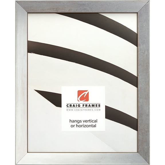 Craig Frames Alloy, 14x20 inch Picture Frame, Nickel