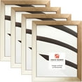 thumbnail image 1 of Craig Frames Alloy, 5x7 inch Picture Frame, Gold, Set of 4, 1 of 5