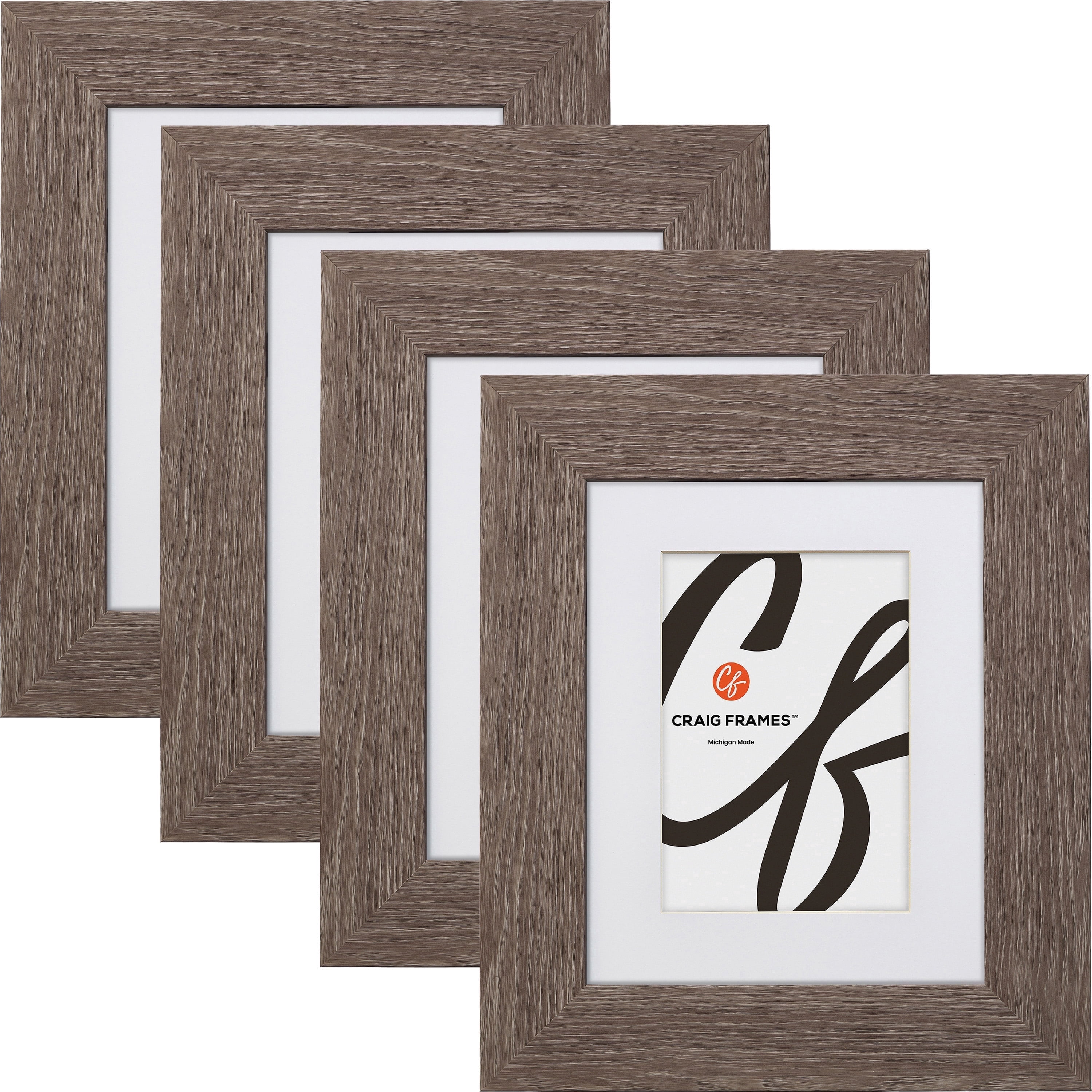 Craig Frames American Barn, 13x15 inch Faux Barnwood Picture Frame ...