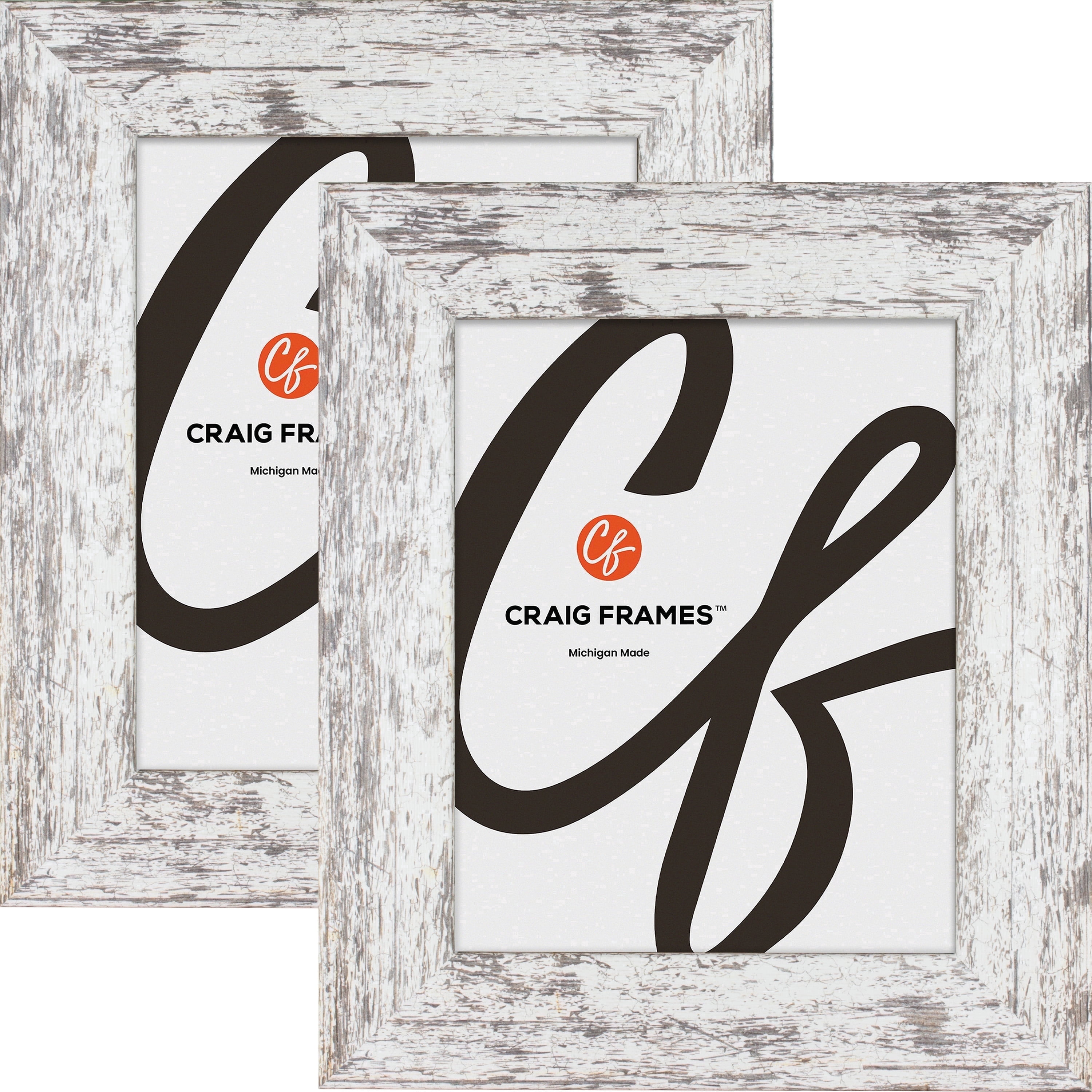 Craig Frames American Barn, 16x28 inch Picture Frame, Faux White ...