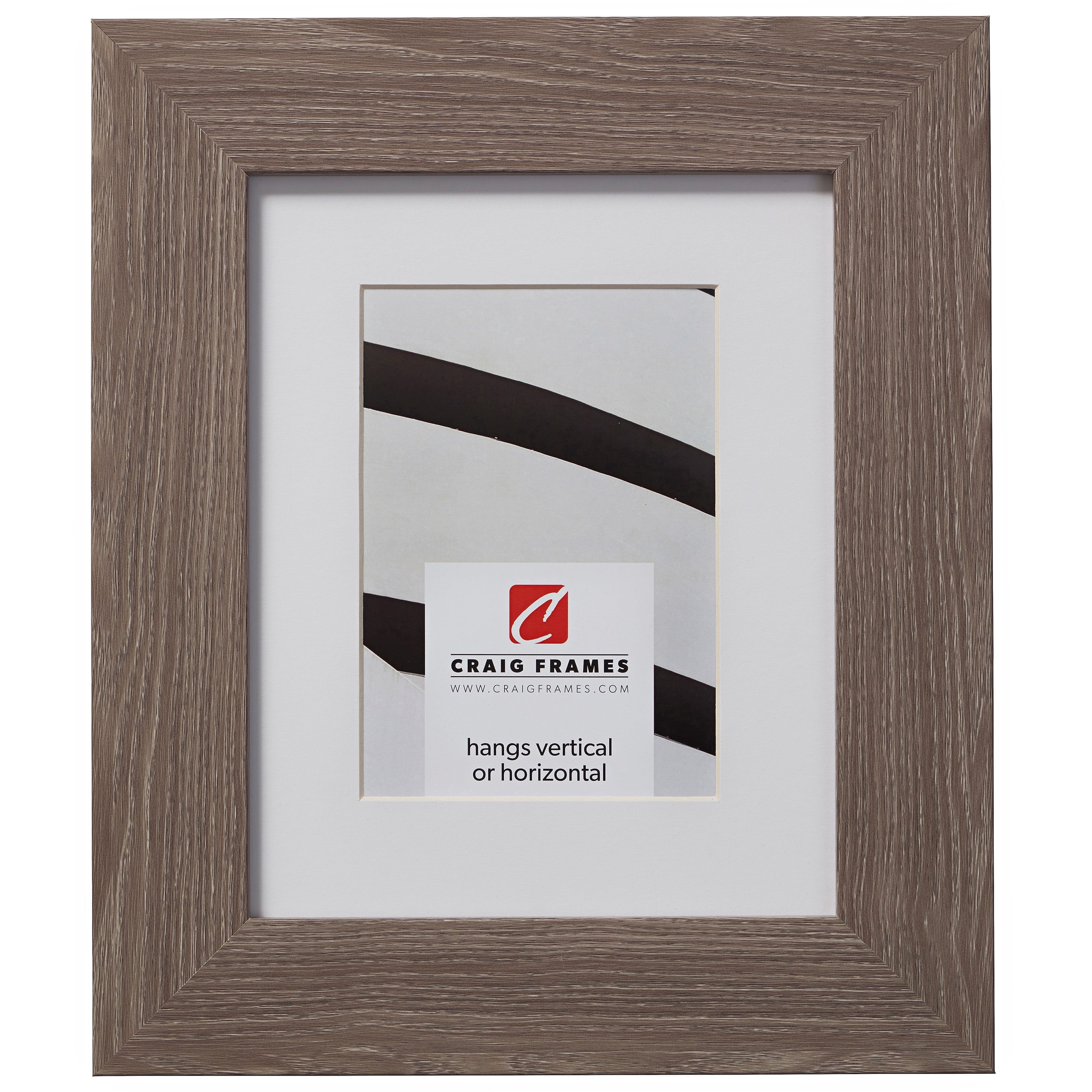 Craig Frames American Barn, 18x36 inch Faux Barnwood Picture Frame ...