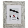 thumbnail image 1 of Craig Frames American Barn, 18x36 inch Faux White Barnwood Picture Frame Matted for a 14x32 Photo, 1 of 5