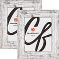 thumbnail image 1 of Craig Frames American Barn, 21x35 inch Picture Frame, Faux White Barnwood, Set of 2, 1 of 5
