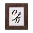 thumbnail image 1 of Craig Frames American Barn, 24x32 inch Faux Barnwood Picture Frame Matted for a 20x28 Photo, Brown, 1 of 5