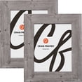 thumbnail image 1 of Craig Frames American Barn, 30x35 inch Picture Frame, Faux Light Grey Oak Barnwood, Set of 2, 1 of 1